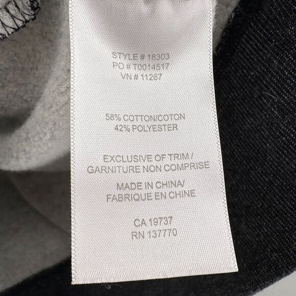 Roots Killarney Roots73 Fleece Quarter Zip, Sz 2XL, Black Heather Outdoor - Picture 8 of 9